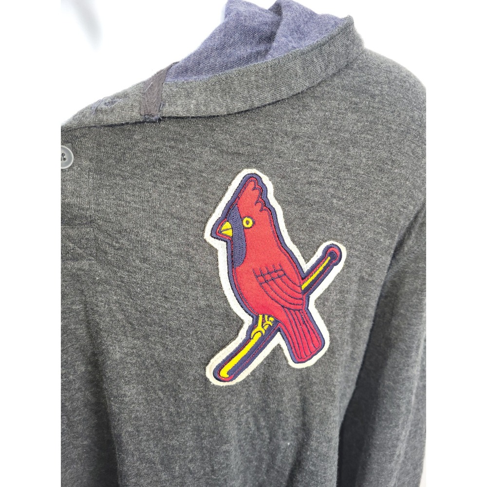 Mitchell & Ness Nostalgia St. Louis Cardinals Cooperstown Collection Hoodie 2XL - Picture 2 of 4